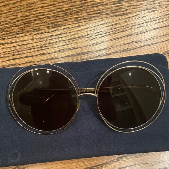 Chloe Accessories - Chloe Elegant Round Sunglasses